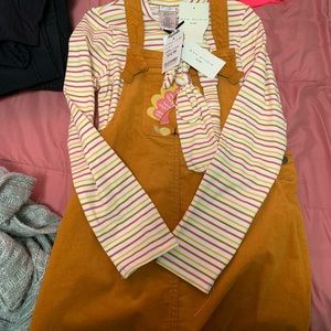 Thanksgiving dress brand new size 7 for girls.